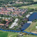 Fietscrossbaan en visvijver